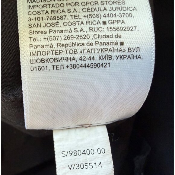 Athleta Pant Size 2 Nolita Slim Tapered Black Casual Pull On Style 980400 Crop - Picture 10 of 13